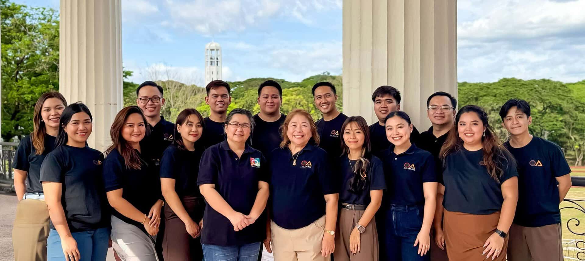 The UP Diliman Quality Assurance Office team