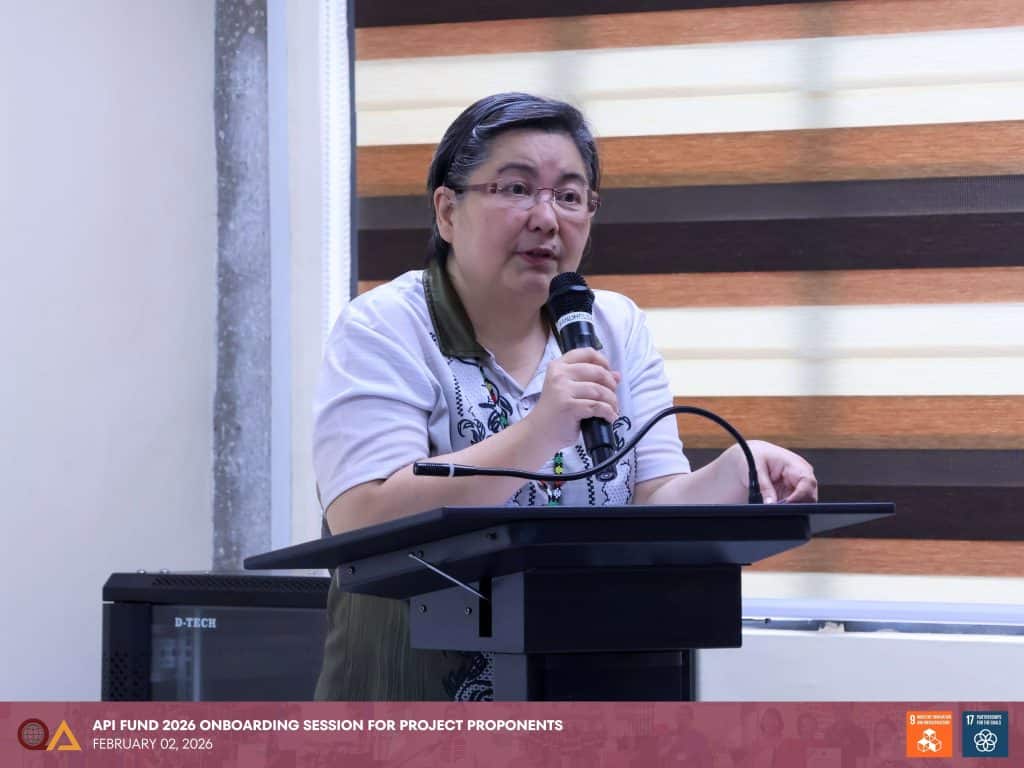 UPD QAO holds API fund onboarding session for 2026 project proponents​