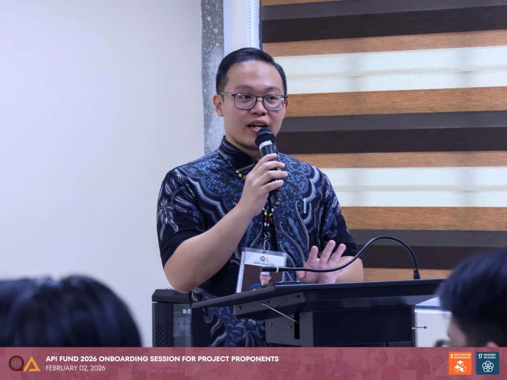 UPD QAO holds API fund onboarding session for 2026 project proponents​