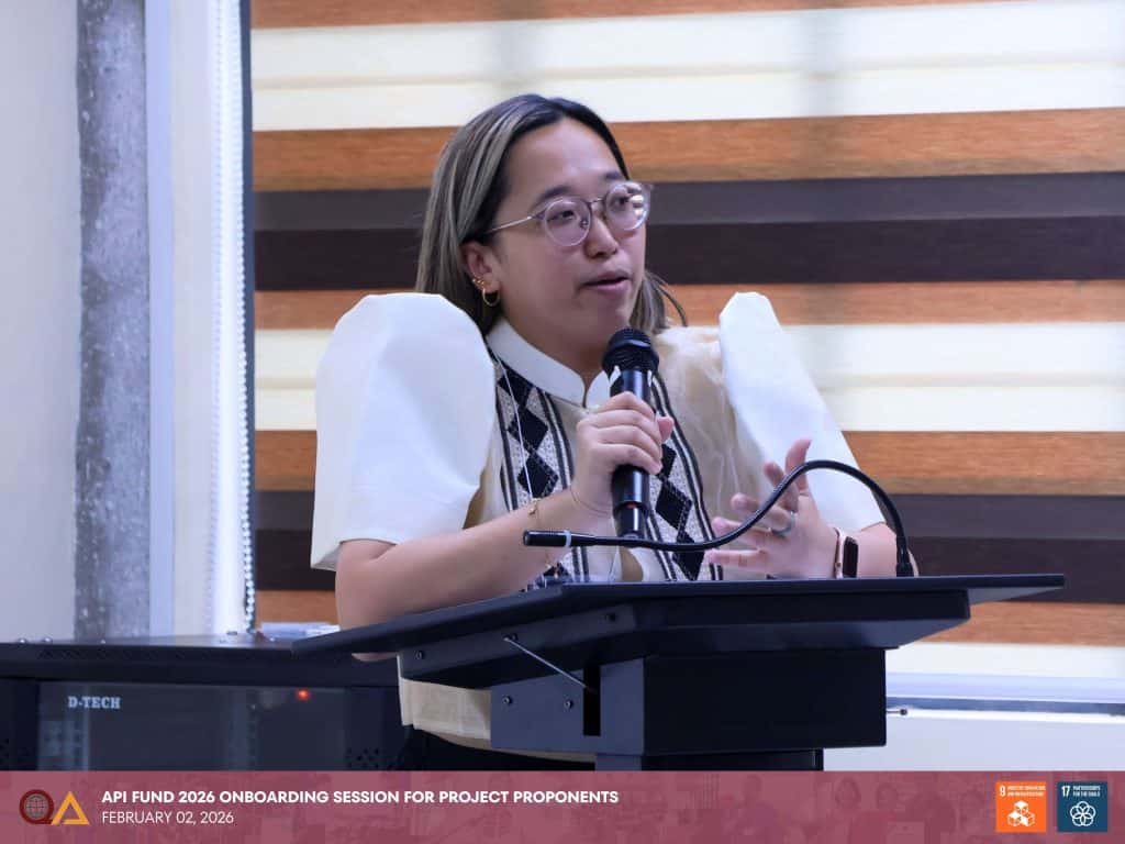 UP Procurement Office Director Atty. Flor L. Ofilada, UP Diliman Accounting Office Director Ms. Cecilia J. Morales, and Ms. Marielle Ann L. Cruz of the UP Diliman Budget Office addressed the audience to discuss guidelines and key processes related to the API Fund.