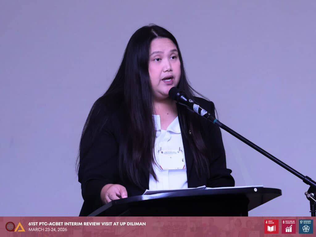 The program evaluation team presented their exit statement reports, outlining findings from the initial accreditation visit and updates from the interim review for their assigned programs.