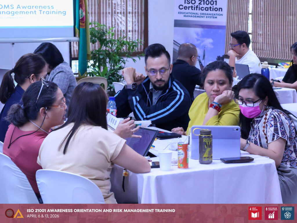 Training participants actively engage in various interactive activities.