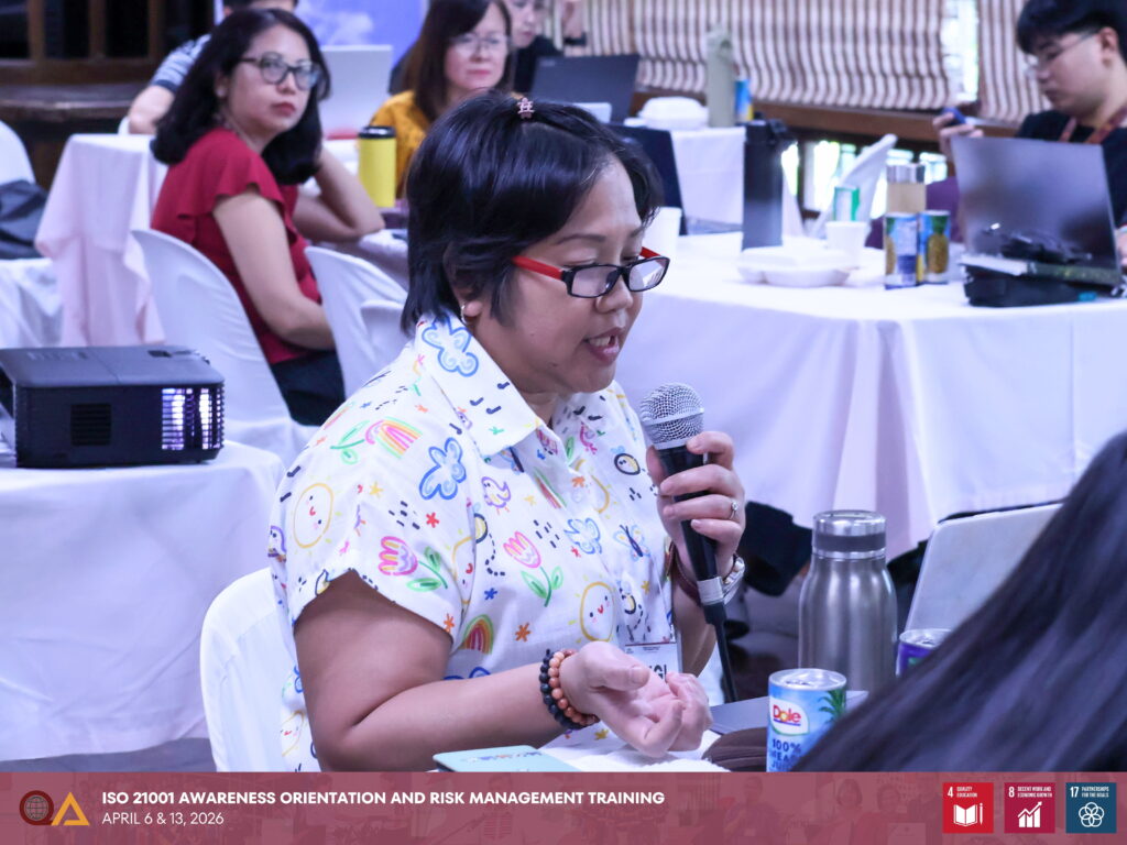 Training participants actively engage in various interactive activities.