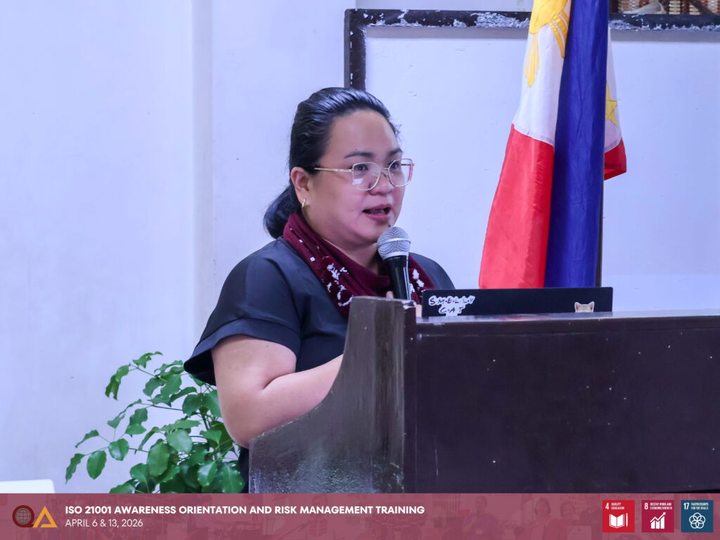 Members of the UP Diliman Quality Assurance Committee and Records Management Committee during the ISO Training Series.