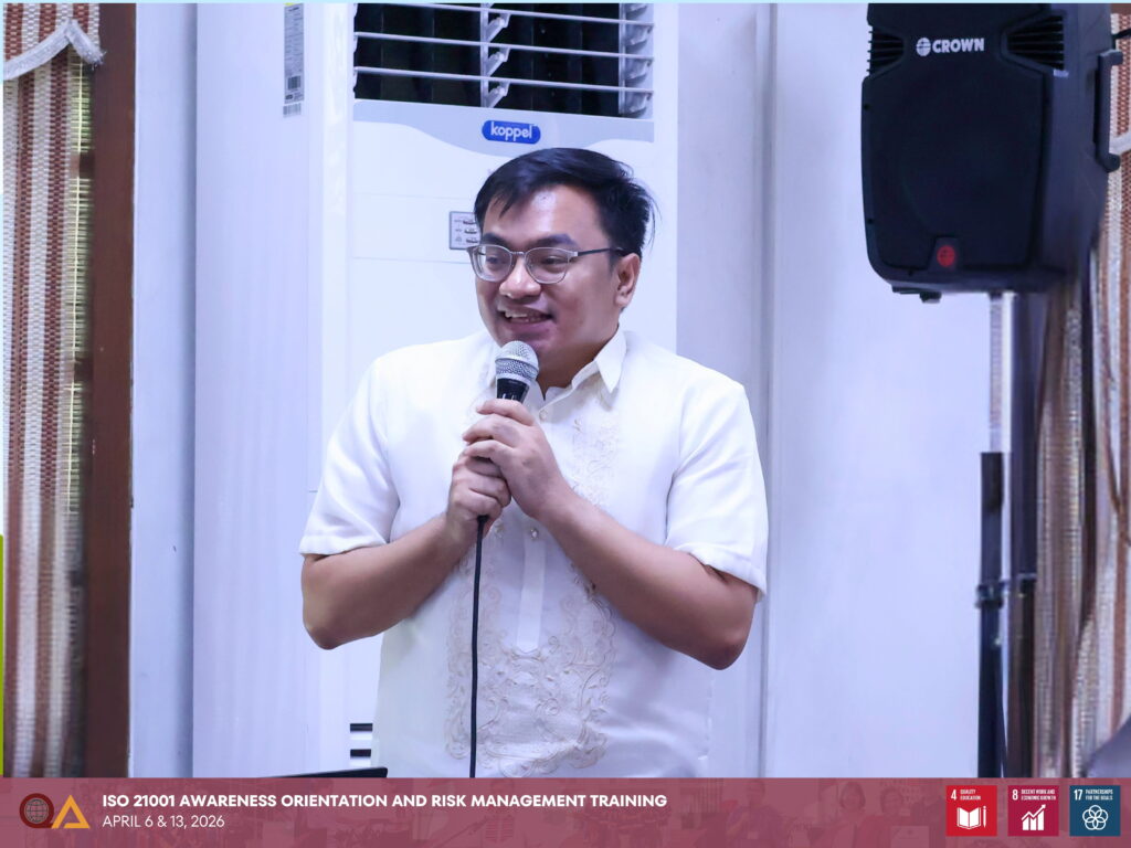 UPD QAO launches 2026 ISO 21001 EOMS Training Series