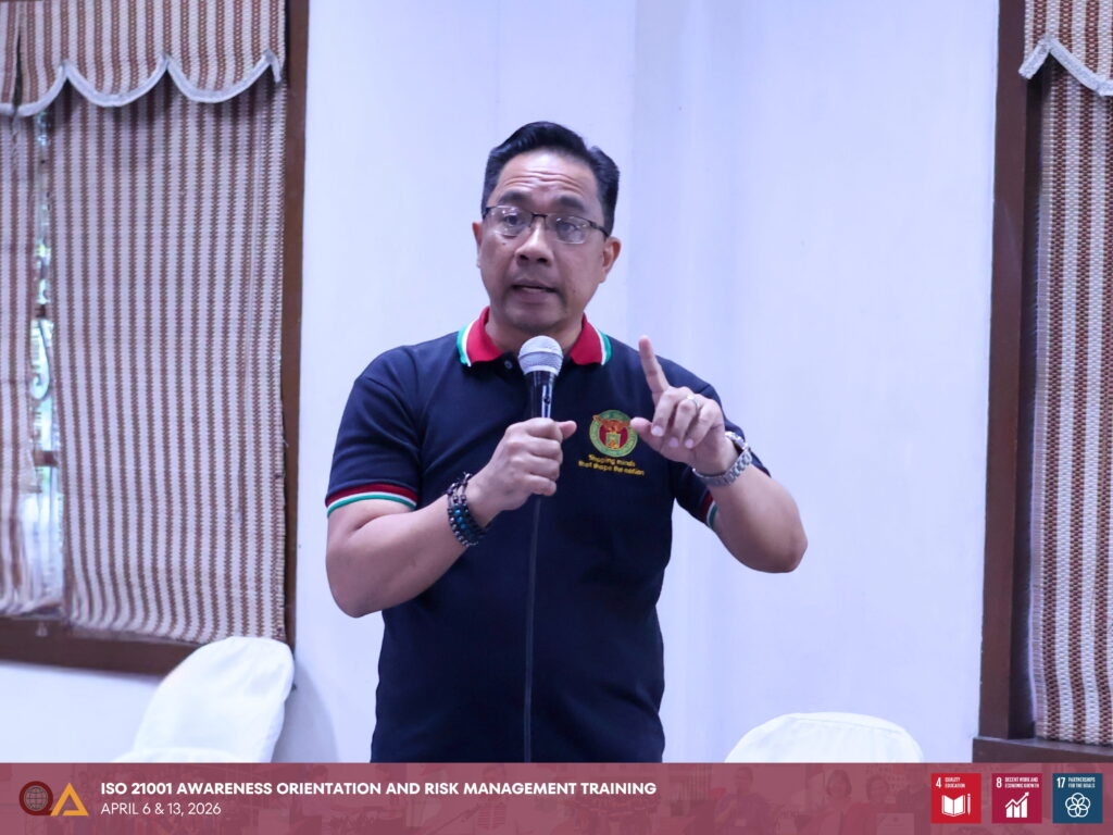 UPD QAO launches 2026 ISO 21001 EOMS Training Series