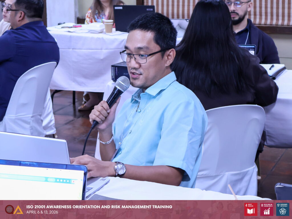 Training participants actively engage in various interactive activities.