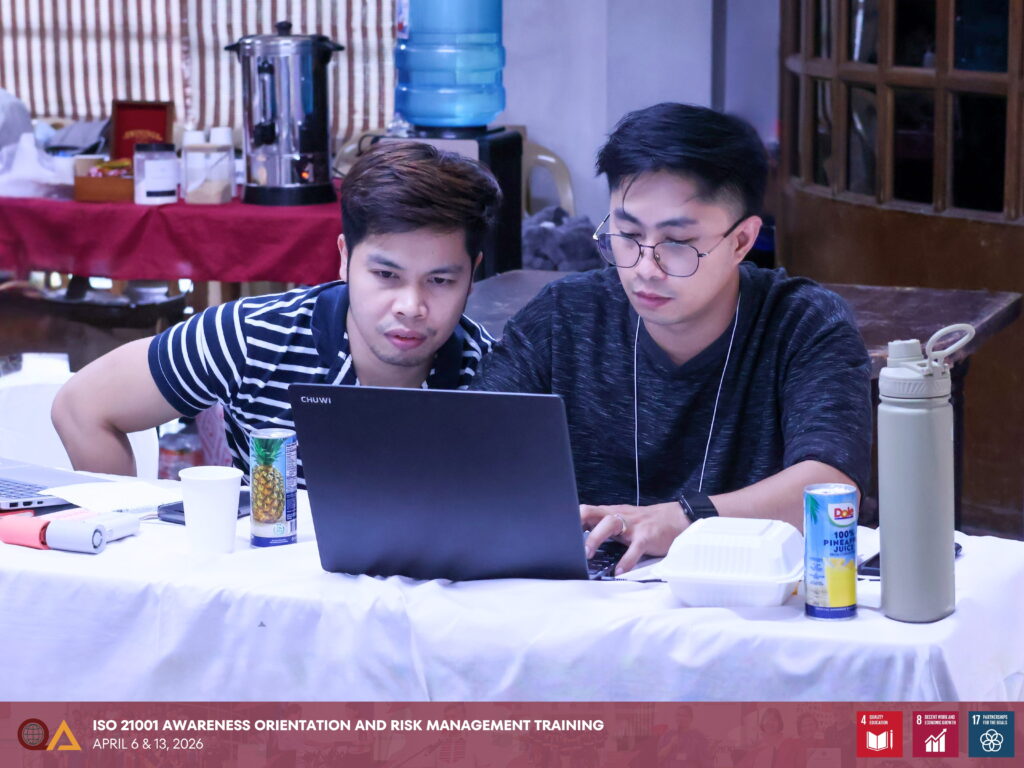 Training participants actively engage in various interactive activities.
