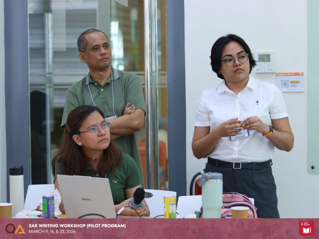 Participants from the UP Diliman Institute of Chemistry and UP Manila Department of Physical Sciences and Mathematics during the workshop sessions.