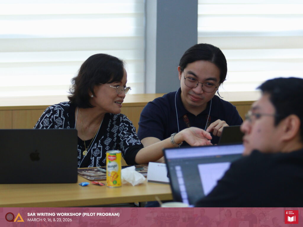 Participants from the UP Diliman Institute of Chemistry and UP Manila Department of Physical Sciences and Mathematics during the workshop sessions.