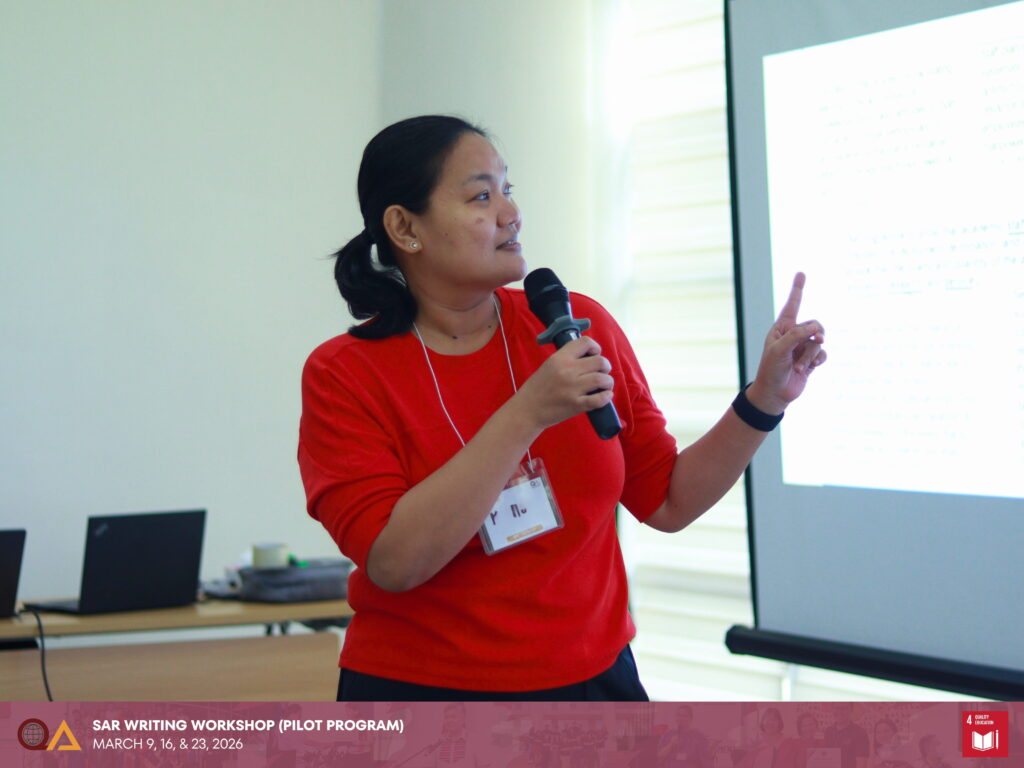 Participants from the UP Diliman Institute of Chemistry and UP Manila Department of Physical Sciences and Mathematics during the workshop sessions.