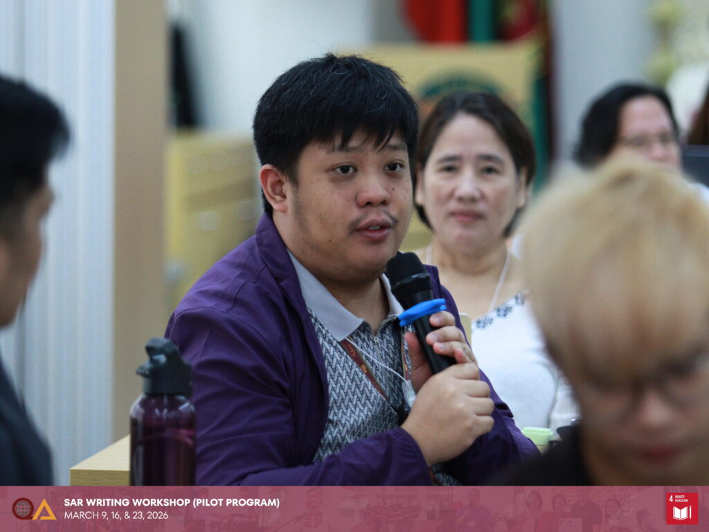 Participants from the UP Diliman Institute of Chemistry and UP Manila Department of Physical Sciences and Mathematics during the workshop sessions.