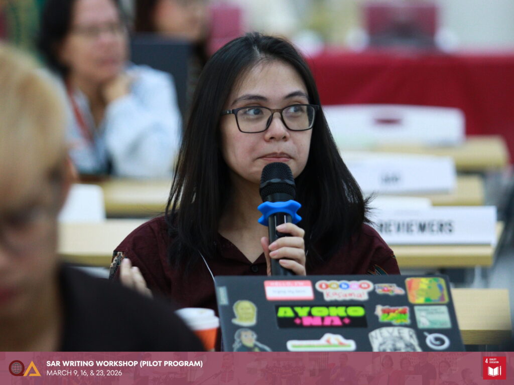 Participants from the UP Diliman Institute of Chemistry and UP Manila Department of Physical Sciences and Mathematics during the workshop sessions.