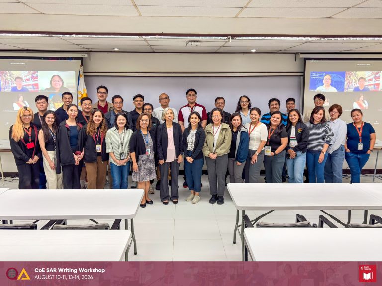 Faculty members, support staff, and resource speakers at the CoE SAR Writing Workshop